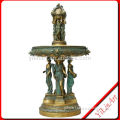 Female Bronze Fountain Sculpture YL-K123